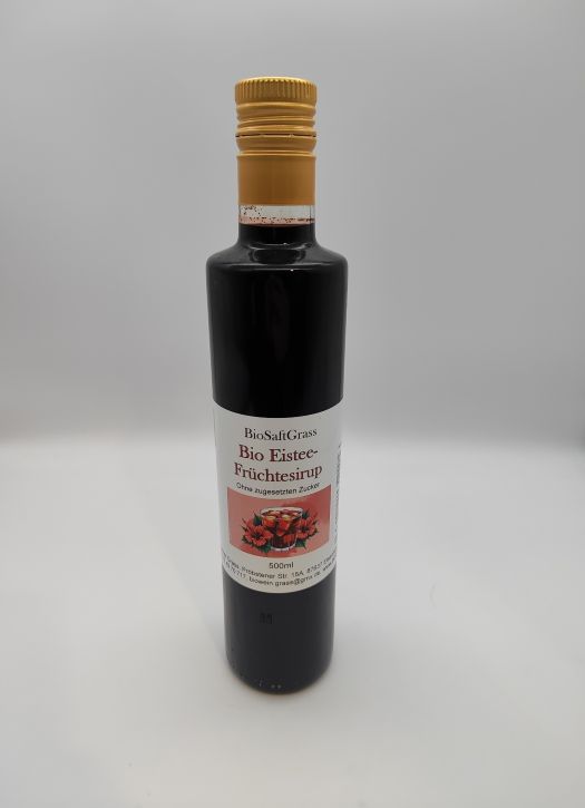 Bio Eistee Früchte Sirup 0,5l